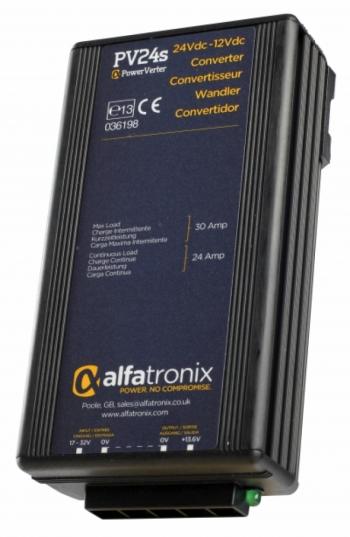 Alfatronix Conversor 24v para 12v PV24s